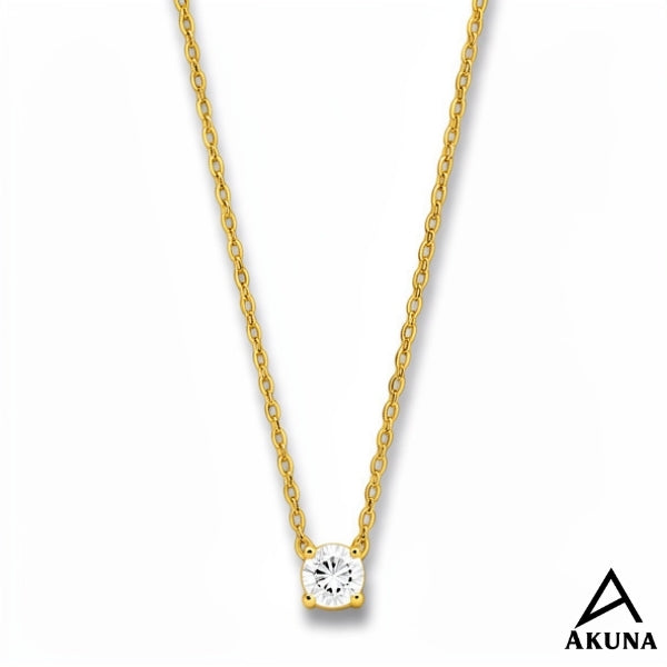 Elegant Minimal Stone Pendant Chain for Women