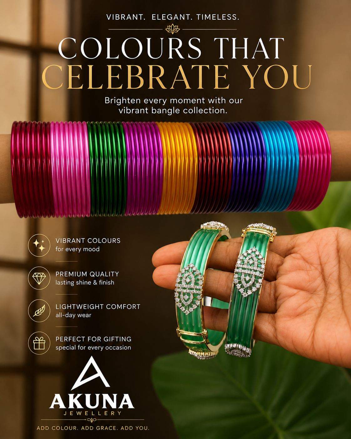 Premium 10-in-1 Multicolour Designer Bangle Set | Traditional & Stylish Bangles