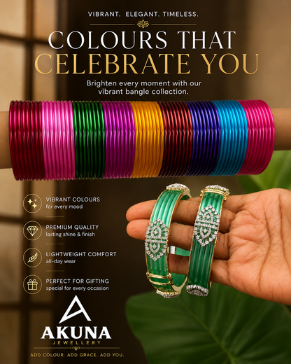 Premium 10-in-1 Multicolour Designer Bangle Set | Traditional & Stylish Bangles