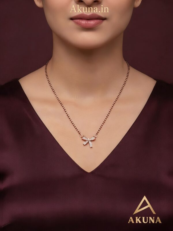 Bow Grace Mangalsutra