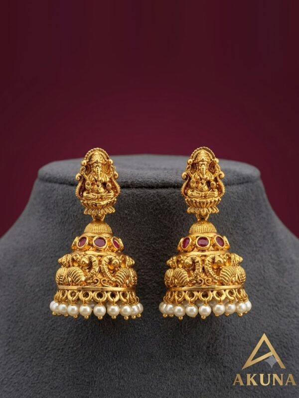 Lakshmi Kalasha Jhumkas