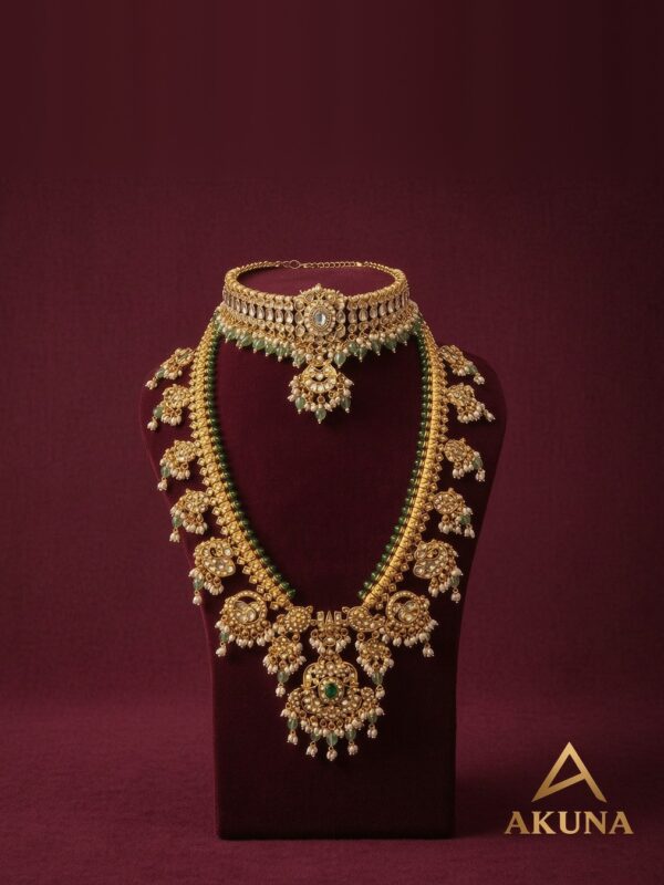 Rajamudra Choker & Haaram Bridal Duo